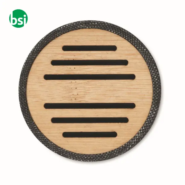 Bamboo RPET wireless speaker - 3W - BOOL -  18